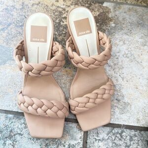 Dolce Vita Paily Braided Block Heels size 6.5